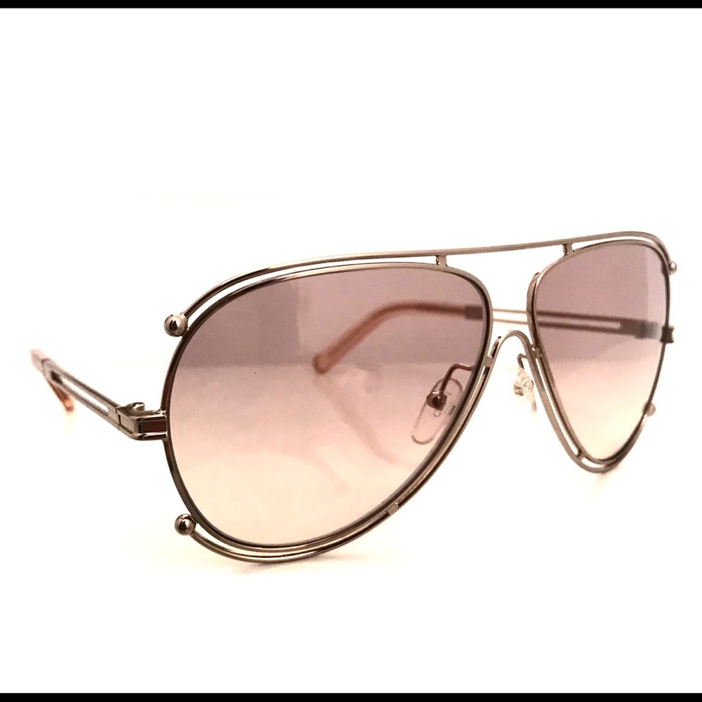 Chloe Isadora Aviator Sunglasses - Picture 4 of 8